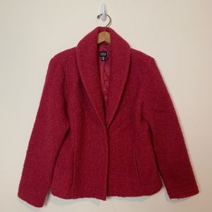 Eileen Fisher Wool Blend Boucle Jacket